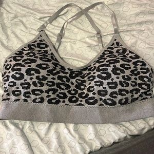 SHEIN cheetah sports bra